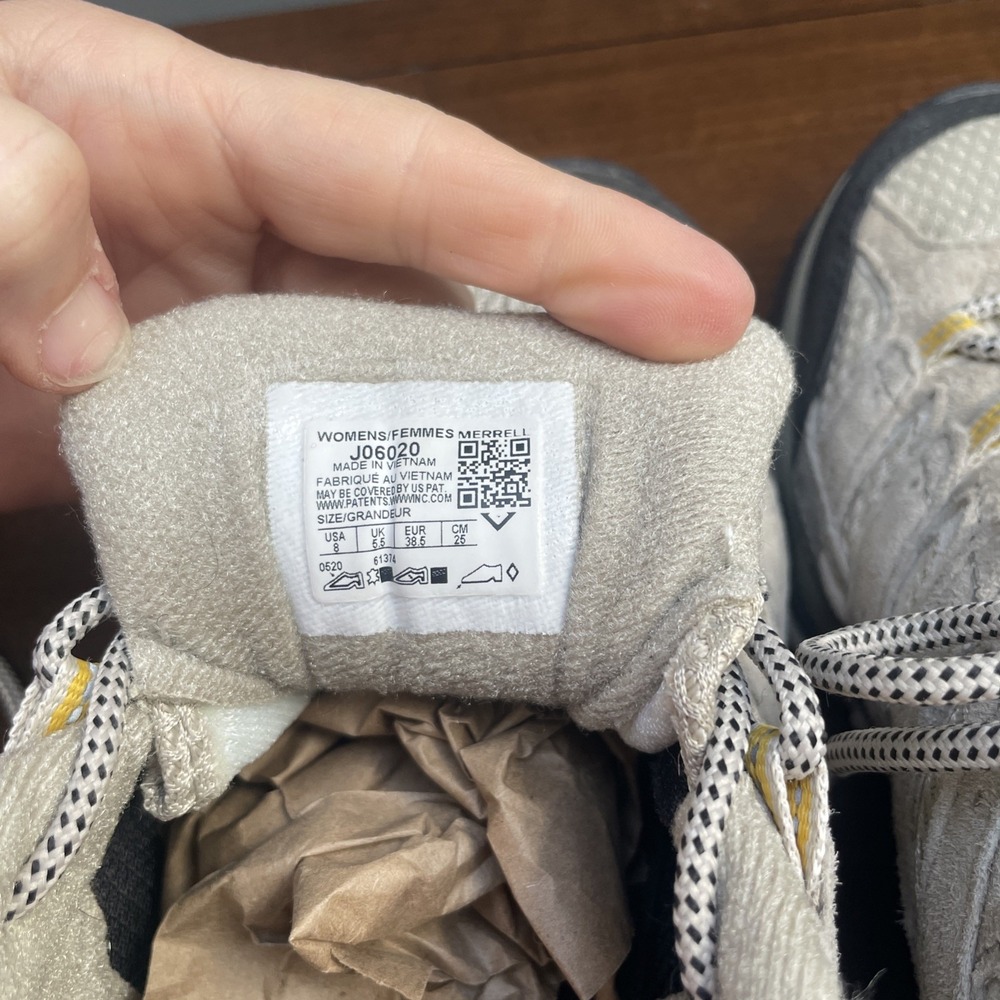 Merrell Shoes Women's s Size 8 Taupe Beige Moab 2 Vent Hiking Hike Trail J06020 - Picture 8 of 9